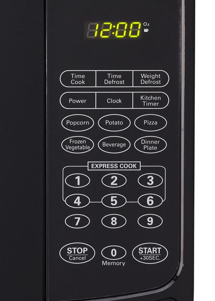 Danby .7 Cu. Ft. Countertop Watt Microwave with Turntable | Sheely's